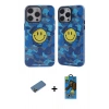 MARSİLYAN™- iPhone 12 Pro Max Kılıf Nova Doku Koleksiyonu - Siyah 18D Cam Ekran Koruyucu + Shine Kamera Lens Koruma Cam - GD