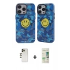 MARSİLYAN™- iPhone 12 Pro Max Kılıf Nova Doku Koleksiyonu - Siyah 20D Premium Cam Ekran Koruyucu + Shine Kamera Lens - GD