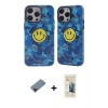 MARSİLYAN™- iPhone 12 Pro Max Kılıf Nova Doku Koleksiyonu - Siyah 6D Mat Seramik Hayalet Nano Ekran Koruyucu + Siyah Shine Kamera Lens Koruma Cam