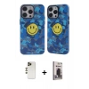 MARSİLYAN™- iPhone 12 Pro Max Kılıf Nova Doku Koleksiyonu - Siyah Bilvis Hayalet Cam Ekran Koruyucu + Shine Kamera Lens - GD