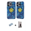 MARSİLYAN™- iPhone 12 Pro Max Kılıf Nova Doku Koleksiyonu - Siyah Bilvis Hayalet Cam Ekran Koruyucu + Shine Kamera Lens Koruma Cam - MI