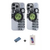 MARSİLYAN™- iPhone 12 Pro Max Kılıf Nova Doku Koleksiyonu - Siyah Joko 5D Cam + Shine Kamera Lens Koruma Cam - GD