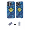 MARSİLYAN™- iPhone 12 Pro Max Kılıf Nova Doku Koleksiyonu - Siyah Joko Magic 5D Cam + Metal Kamera Lens Koruma Cam - GD