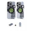 MARSİLYAN™- iPhone 12 Pro Max Kılıf Nova Doku Koleksiyonu - Siyah Joko Magic 5D Cam + Renkli Kamera Lens Koruma Cam - YL