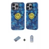 MARSİLYAN™- iPhone 12 Pro Max Kılıf Nova Doku Koleksiyonu - Siyah Joko Magic 5D Cam + Shine Kamera Lens Koruma Cam - PE