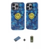 MARSİLYAN™- iPhone 12 Pro Max Kılıf Nova Doku Koleksiyonu - Siyah Joko Magic 5D Hayalet Cam + Shine Kamera Lens Koruma Cam - GD