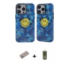 MARSİLYAN™- iPhone 12 Pro Max Kılıf Nova Doku Koleksiyonu - Siyah Joko Magic 5D Hayalet Cam + Shine Kamera Lens Koruma Cam - SABE