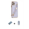 MARSİLYAN™- iPhone 12 Pro Max Kılıf Nova Işık Prime - Siyah Joko Magic 5D Cam + Shine Kamera Lens Koruma Cam - GI