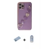 MARSİLYAN™- iPhone 12 Pro Max Kılıf Nova Işık Prime - Siyah Joko Magic 5D Cam + Shine Kamera Lens Koruma Cam - MI