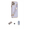 MARSİLYAN™- iPhone 12 Pro Max Kılıf Nova Işık Prime - Siyah Joko Magic 5D Cam + Shine Kamera Lens Koruma Cam - SABE