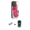 MARSİLYAN™- iPhone 12 Pro Max Kılıf Odak Klasik Serisi - Şeffaf 360 Full Body Arka Koruyucu + Shine Kamera Lens Koruma Cam - MI