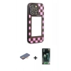 MARSİLYAN™- iPhone 12 Pro Max Kılıf Odak Klasik Serisi - Şeffaf 360 Full Body Arka Koruyucu + Turuncu Renkli Kamera Lens Koruma Cam
