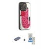 MARSİLYAN™- iPhone 12 Pro Max Kılıf Odak Klasik Serisi - Şeffaf Royal Nano Ekran Koruyucu + Mavi Renkli Kamera Lens Koruma Cam