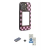 MARSİLYAN™- iPhone 12 Pro Max Kılıf Odak Klasik Serisi - Şeffaf Royal Nano Ekran Koruyucu + Renkli Kamera Lens Koruma Cam - SI