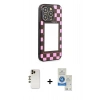 MARSİLYAN™- iPhone 12 Pro Max Kılıf Odak Klasik Serisi - Şeffaf Royal Nano Ekran Koruyucu + Shine Kamera Lens - GD