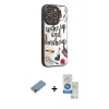 MARSİLYAN™- iPhone 12 Pro Max Kılıf Odak Klasik Serisi - Şeffaf Royal Nano Ekran Koruyucu + Shine Kamera Lens Koruma Cam - GI