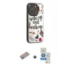 MARSİLYAN™- iPhone 12 Pro Max Kılıf Odak Klasik Serisi - Şeffaf Royal Nano Ekran Koruyucu + Shine Kamera Lens Koruma Cam - SABE