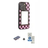 MARSİLYAN™- iPhone 12 Pro Max Kılıf Odak Klasik Serisi - Şeffaf Royal Nano Ekran Koruyucu + Renkli Kamera Lens Koruma Cam - TU