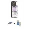MARSİLYAN™- iPhone 12 Pro Max Kılıf Odak Klasik Serisi - Şeffaf Royal Nano Ekran Koruyucu + Renkli Kamera Lens Koruma Cam - TU