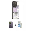 MARSİLYAN™- iPhone 12 Pro Max Kılıf Odak Klasik Serisi - Şeffaf Royal Nano Ekran Koruyucu + Neon Fosforlu Kamera Lens - YL