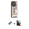 MARSİLYAN™- iPhone 12 Pro Max Kılıf Odak Klasik Serisi - Şeffaf Temperli Cam Ekran Koruyucu + Kırmızı Metal Kamera Lens Koruma Cam