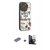 MARSİLYAN™- iPhone 12 Pro Max Kılıf Odak Klasik Serisi - Şeffaf Temperli Cam Ekran Koruyucu + Renkli Kamera Lens Koruma Cam - TU