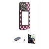 MARSİLYAN™- iPhone 12 Pro Max Kılıf Odak Klasik Serisi - Şeffaf Temperli Cam Ekran Koruyucu + Renkli Kamera Lens Koruma Cam - TU