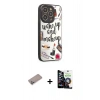 MARSİLYAN™- iPhone 12 Pro Max Kılıf Odak Klasik Serisi - Şeffaf Temperli Cam Ekran Koruyucu + Shine Kamera Lens Koruma Cam - SABE