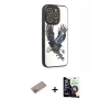 MARSİLYAN™- iPhone 12 Pro Max Kılıf Odak Klasik Serisi - Şeffaf Temperli Cam Ekran Koruyucu + Shine Kamera Lens Koruma Cam - SABE