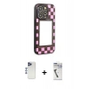 MARSİLYAN™- iPhone 12 Pro Max Kılıf Odak Klasik Serisi - Şeffaf Uv Polymer Nano Ekran Koruyucu + Shine Kamera Lens - LT