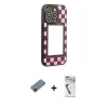 MARSİLYAN™- iPhone 12 Pro Max Kılıf Odak Klasik Serisi - Şeffaf Uv Polymer Nano Ekran Koruyucu + Shine Kamera Lens Koruma Cam - SH