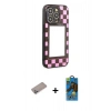 MARSİLYAN™- iPhone 12 Pro Max Kılıf Odak Klasik Serisi - Siyah 18D Cam Ekran Koruyucu + Shine Kamera Lens Koruma Cam - SABE