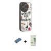 MARSİLYAN™- iPhone 12 Pro Max Kılıf Odak Klasik Serisi - Siyah 20D Premium Cam Ekran Koruyucu + Shine Kamera Lens Koruma Cam - GD
