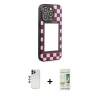 MARSİLYAN™- iPhone 12 Pro Max Kılıf Odak Klasik Serisi - Siyah 20D Premium Cam Ekran Koruyucu + Shine Kamera Lens - LT