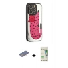 MARSİLYAN™- iPhone 12 Pro Max Kılıf Odak Klasik Serisi - Siyah 20D Premium Cam Ekran Koruyucu + Renkli Kamera Lens Koruma Cam - PE