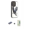 MARSİLYAN™- iPhone 12 Pro Max Kılıf Odak Klasik Serisi - Siyah 20D Premium Cam Ekran Koruyucu + Renkli Kamera Lens Koruma Cam - PE