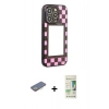 MARSİLYAN™- iPhone 12 Pro Max Kılıf Odak Klasik Serisi - Siyah 20D Premium Cam Ekran Koruyucu + Renkli Kamera Lens Koruma Cam - SI