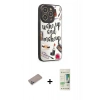 MARSİLYAN™- iPhone 12 Pro Max Kılıf Odak Klasik Serisi - Siyah 20D Premium Cam Ekran Koruyucu + Shine Kamera Lens Koruma Cam - SABE