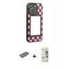 MARSİLYAN™- iPhone 12 Pro Max Kılıf Odak Klasik Serisi - Siyah 20D Premium Cam Ekran Koruyucu + Renkli Kamera Lens Koruma Cam - TU