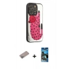 MARSİLYAN™- iPhone 12 Pro Max Kılıf Odak Klasik Serisi - Siyah 34D Izgaralı Cam + Shine Kamera Lens Koruma Cam - SABE