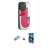 MARSİLYAN™- iPhone 12 Pro Max Kılıf Odak Klasik Serisi - Siyah 34D Izgaralı Cam + Shine Kamera Lens Koruma Cam - MI