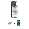 MARSİLYAN™- iPhone 12 Pro Max Kılıf Odak Klasik Serisi - Siyah 34D Izgaralı Cam + Shine Kamera Lens Koruma Cam - SABE