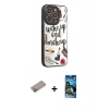 MARSİLYAN™- iPhone 12 Pro Max Kılıf Odak Klasik Serisi - Siyah 34D Izgaralı Cam + Shine Kamera Lens Koruma Cam - SABE