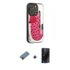 MARSİLYAN™- iPhone 12 Pro Max Kılıf Odak Klasik Serisi - Siyah 3D Antistatik Hayalet Cam Ekran Koruyucu + Metal Kamera Lens Koruma Cam - KI