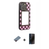 MARSİLYAN™- iPhone 12 Pro Max Kılıf Odak Klasik Serisi - Siyah 3D Antistatik Hayalet Cam Ekran Koruyucu + Metal Kamera Lens Koruma Cam - KI