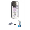 MARSİLYAN™- iPhone 12 Pro Max Kılıf Odak Klasik Serisi - Siyah 5D Eko Cam Ekran Koruyucu + Renkli Kamera Lens Koruma Cam - MI