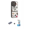 MARSİLYAN™- iPhone 12 Pro Max Kılıf Odak Klasik Serisi - Siyah 5D Eko Cam Ekran Koruyucu + Renkli Kamera Lens Koruma Cam - PE