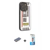 MARSİLYAN™- iPhone 12 Pro Max Kılıf Odak Klasik Serisi - Siyah 5D Eko Cam Ekran Koruyucu + Renkli Kamera Lens Koruma Cam - SI
