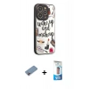 MARSİLYAN™- iPhone 12 Pro Max Kılıf Odak Klasik Serisi - Siyah 5D Eko Cam Ekran Koruyucu + Shine Kamera Lens Koruma Cam - PE