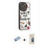 MARSİLYAN™- iPhone 12 Pro Max Kılıf Odak Klasik Serisi - Siyah 6D Mat Seramik Hayalet Nano Ekran Koruyucu + Shine Kamera Lens Koruma Cam - MI